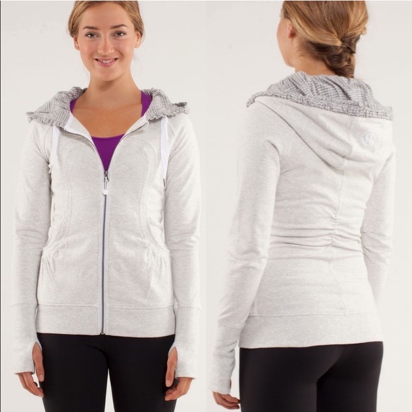 lululemon athletica Sweaters - Lululemon Back to Class heathered hoodie